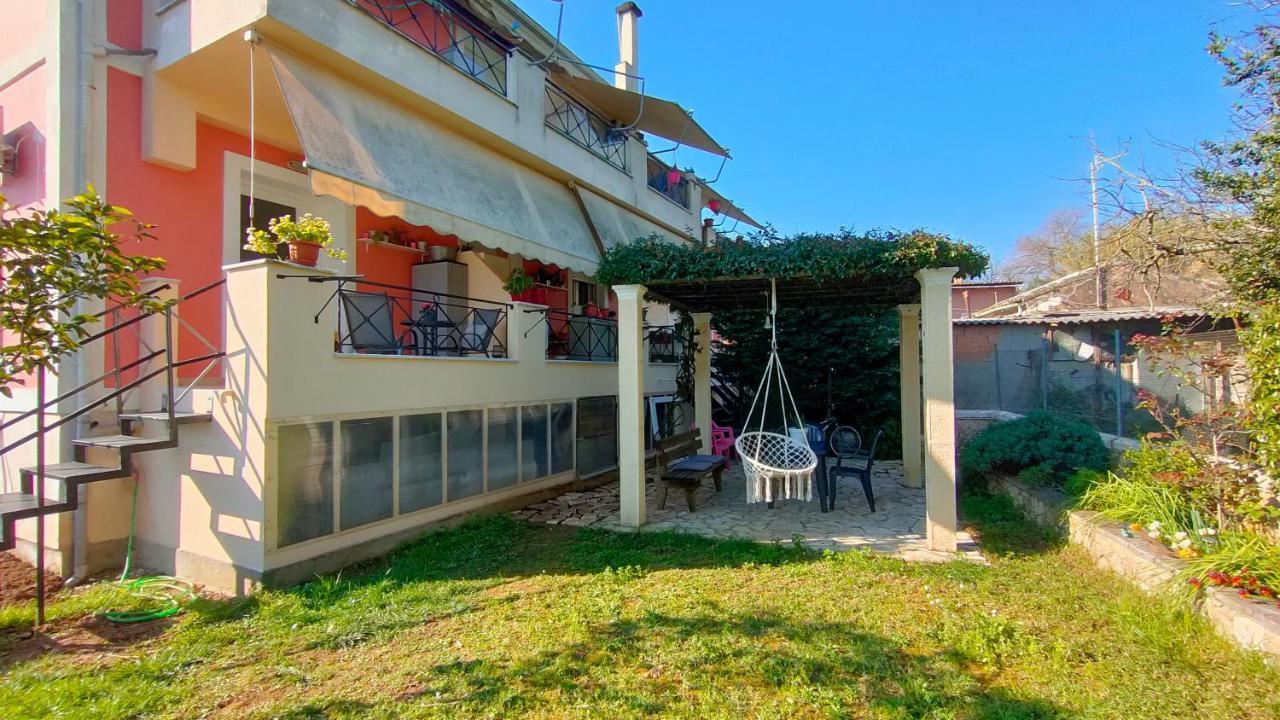 Alepou The Garden House Corfu 아파트 외부 사진