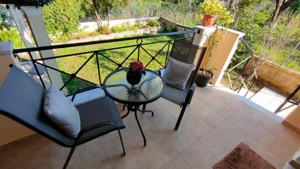 Alepou The Garden House Corfu 아파트 외부 사진