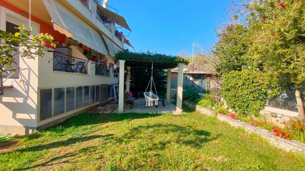 Alepou The Garden House Corfu 아파트 외부 사진
