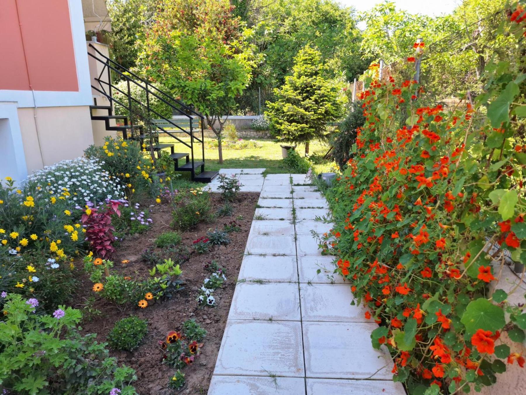 Alepou The Garden House Corfu 아파트 외부 사진